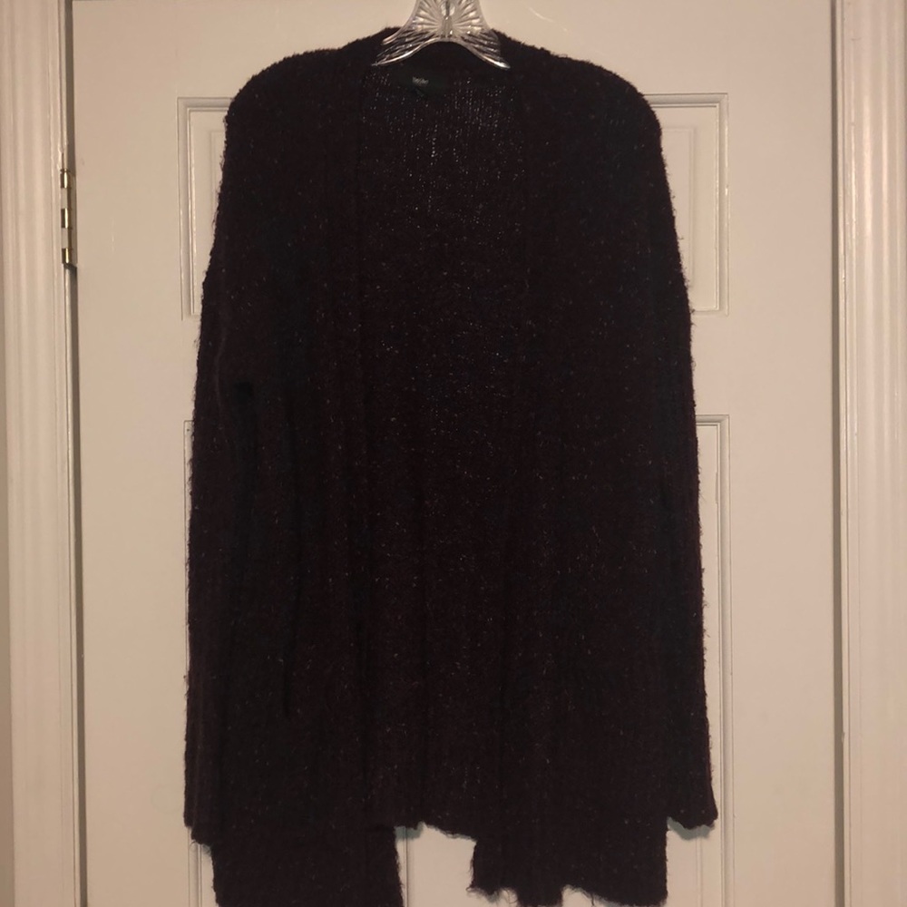 Maroon Massimo Speckled Cardigan